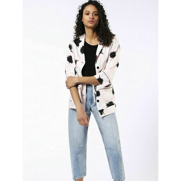 DIESEL Women's Pink G- sleep Jacket Size Small $29 - Picture 6 of 7